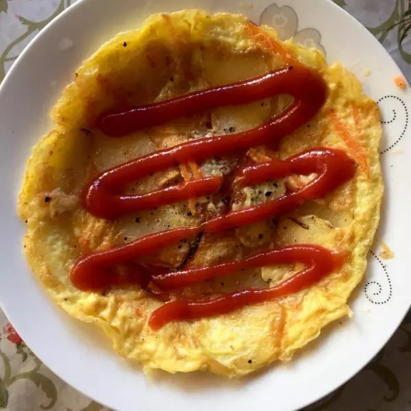 胡萝卜土豆鸡蛋饼