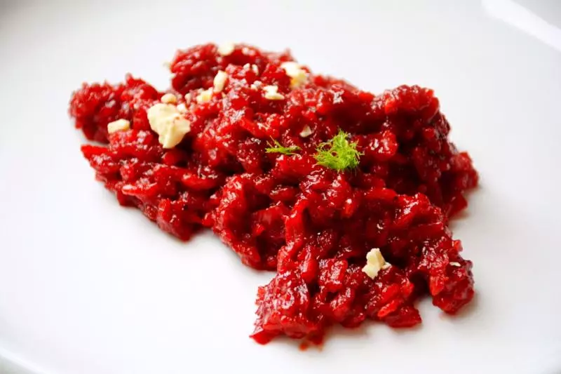 Beetroot risotto甜菜根意式烩饭