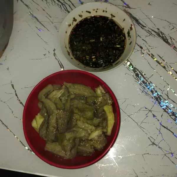 鮮椒沾茄子