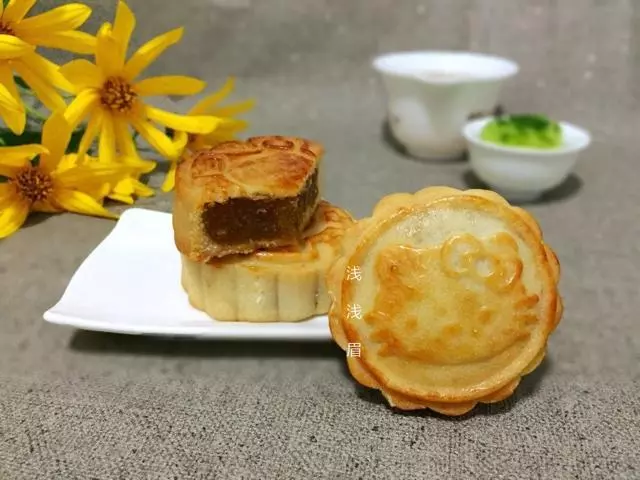 空氣炸鍋版哈密瓜餡月餅