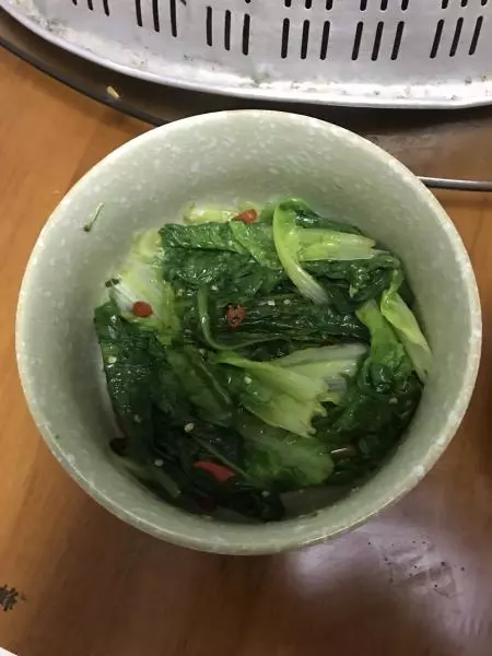 涼拌油麥菜