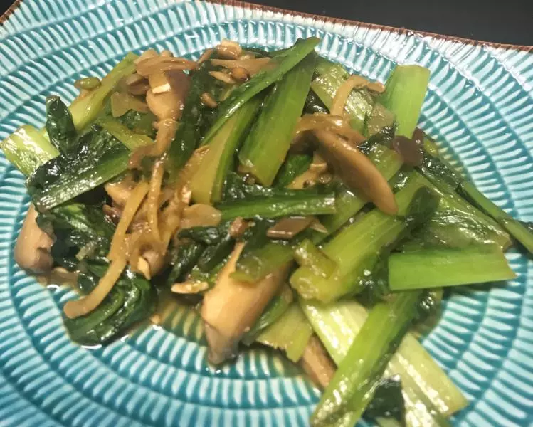 香菇油麥菜