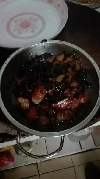 豆鼓姜焖猪肉