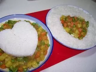 咖喱土豆拌飯