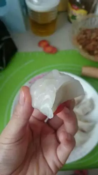 水晶虾饺