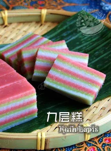 南洋風味 -- 九層糕（Kuih Lapis）