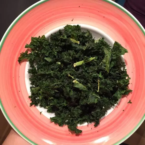 羽衣甘藍「薯片」kale chips