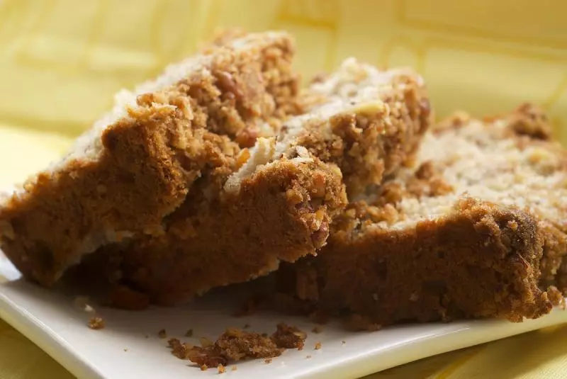 Banana Bread (with baking powder)