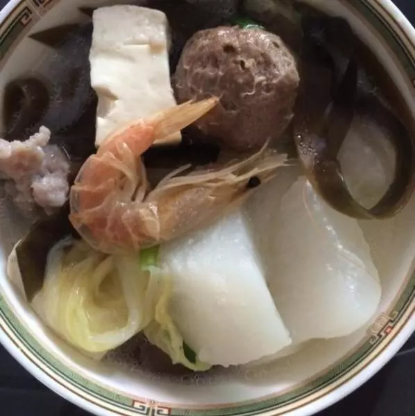 雜煮海帶豆腐湯