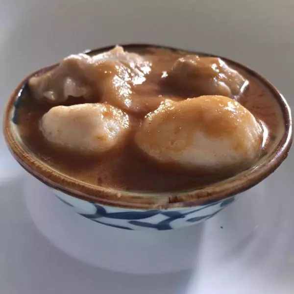 沙茶魚丸湯