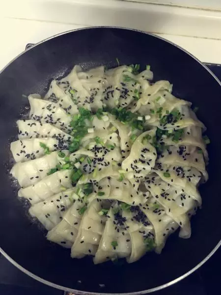 鸡汁煎饺