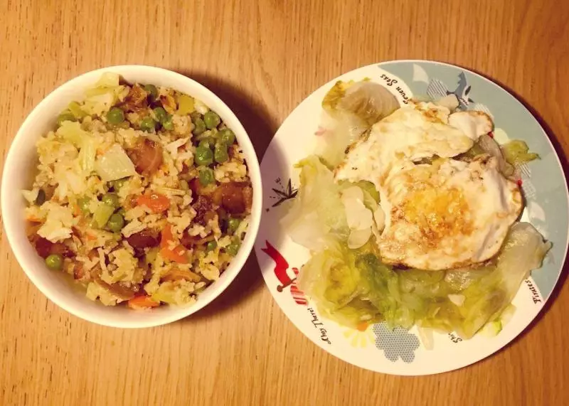 电饭锅腊肉饭