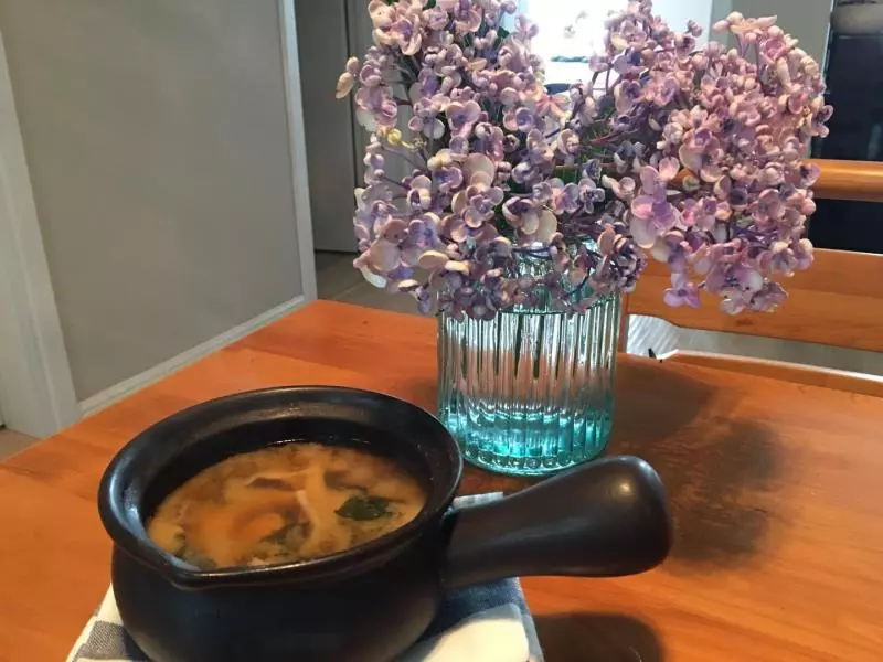 土豆菌菇味增湯