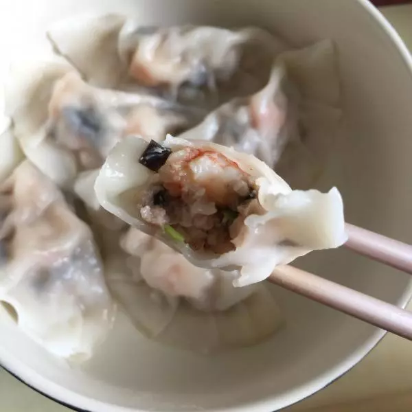 虾仁饺子