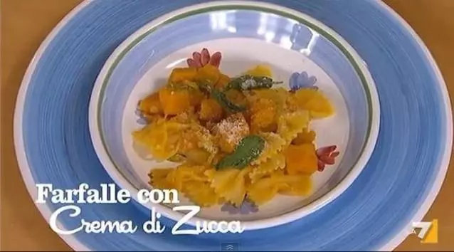 南瓜蝴蝶義大利面(Farfalle con Crema di Zucca)