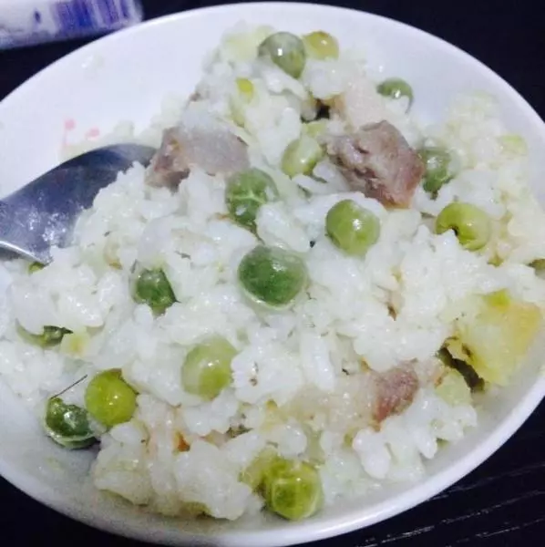 鹹肉豆豆飯（重溫兒時回憶）