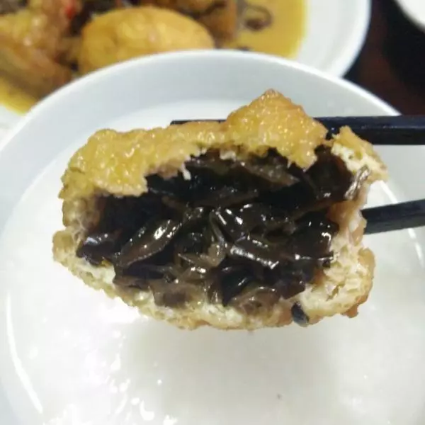 黑心油豆腐