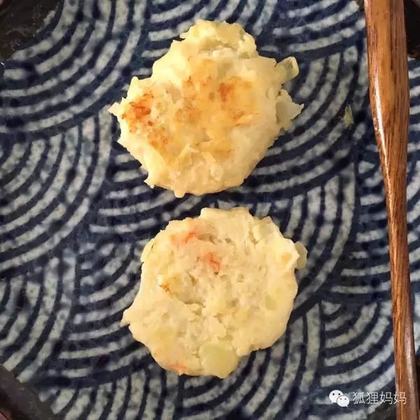 大聖食譜：土豆洋蔥蝦肉餅