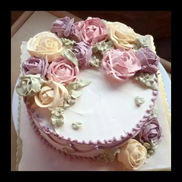 裱花蛋糕