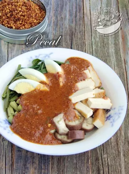 南洋風味--印尼Pecel沙拉/Pecel/Pecel