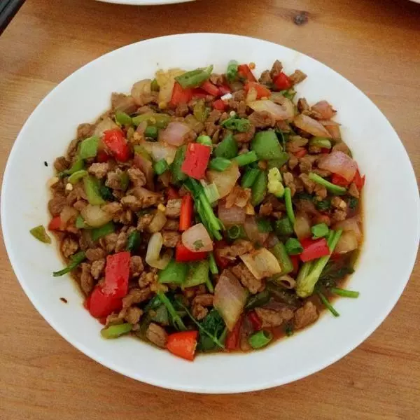 香辣牛肉丁