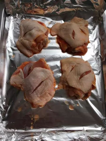 烤鸡腿肉