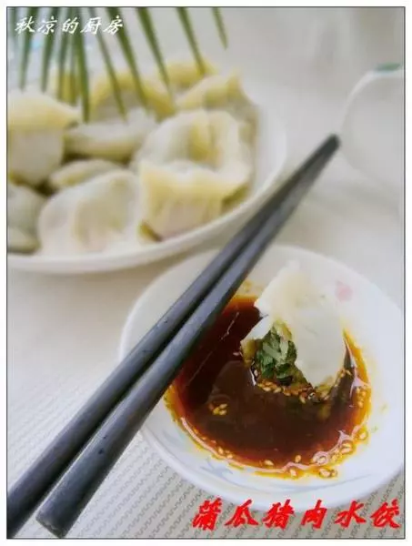 蒲瓜猪肉馅水饺