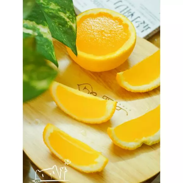 橙子果冻——假装自己是橙子