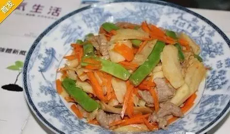 蓮藕炒豆仔胡蘿蔔