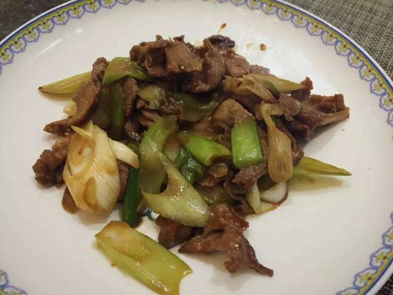 葱爆羊肉【超级下饭菜】