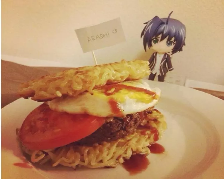 拉面汉堡 Ramen Burger