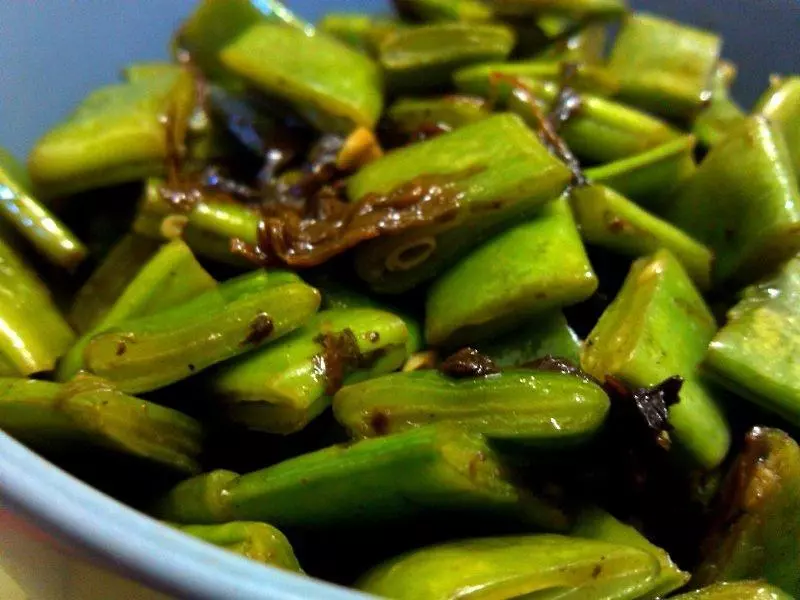 干煸橄欖菜長扁豆