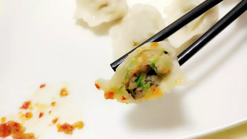 香菇芹菜饺子