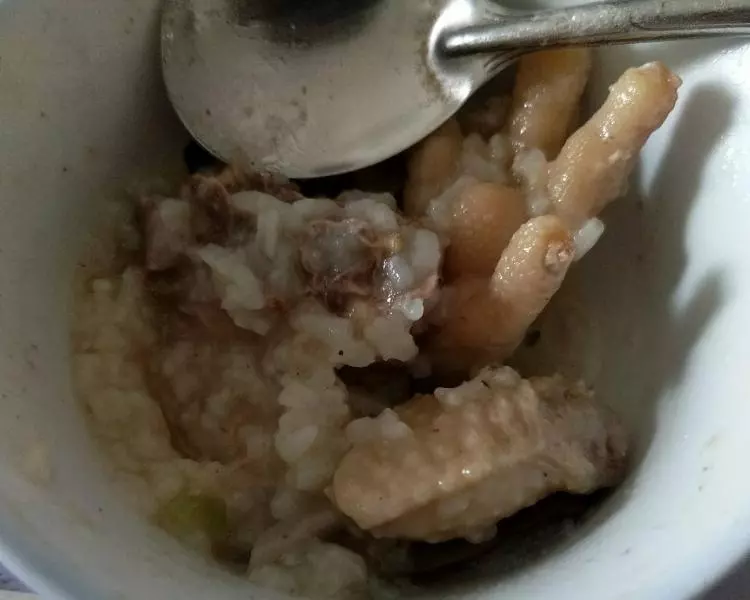 香菇鸡肉青菜粥