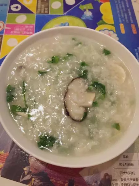 香菇菜粥