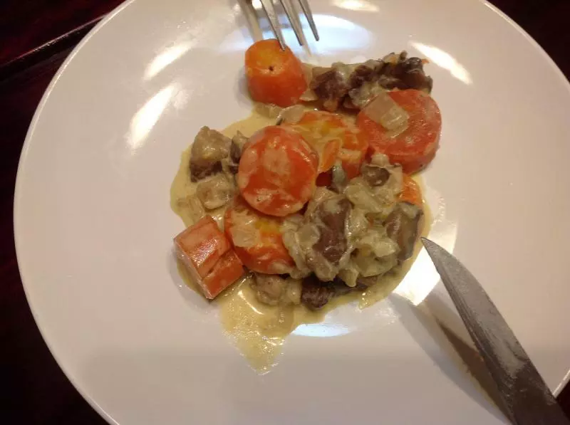 白葡萄酒炖小牛肉（简易版）Blanquette de veau facile