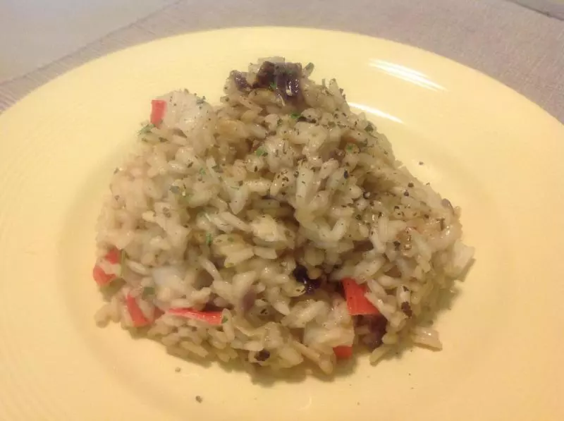 蟹棒Risotto