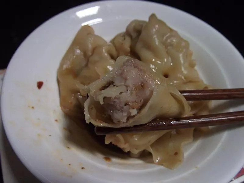 快手——辣辣辣辣拌肉饺