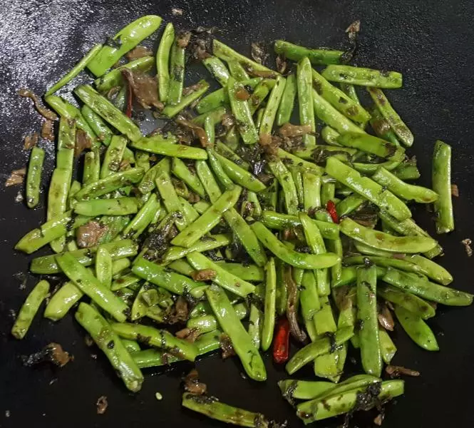 干煸四季豆（素食）