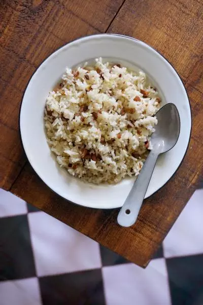 山椒肉粒炒饭（菊紧炒饭）