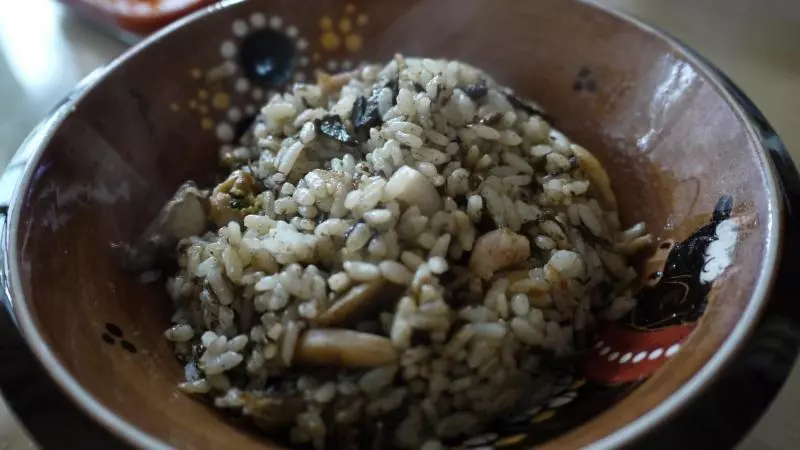 海鮮橄欖菜炒飯