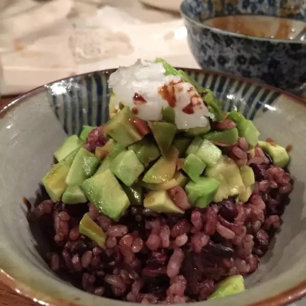 醬油牛油果五穀飯