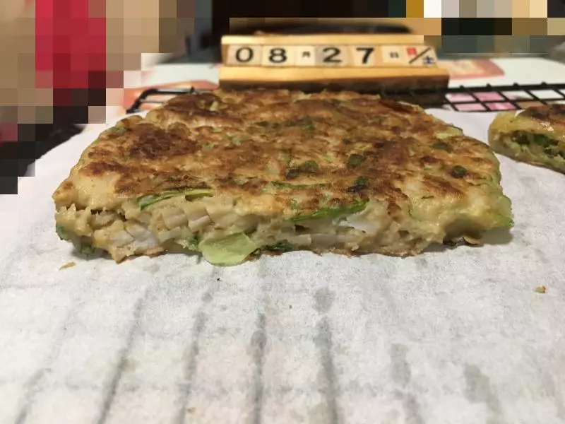 龙利鱼莲藕煎饼