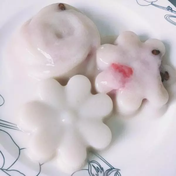 水果杏仁豆腐