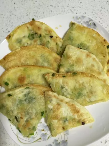 饺子皮的花样玩法——千层葱油饼