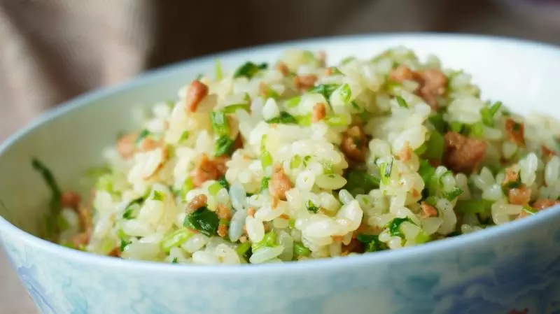 香芹肉碎炒饭