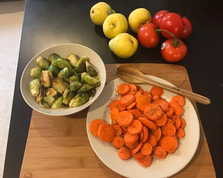 無糖食譜--干烤蔬菜