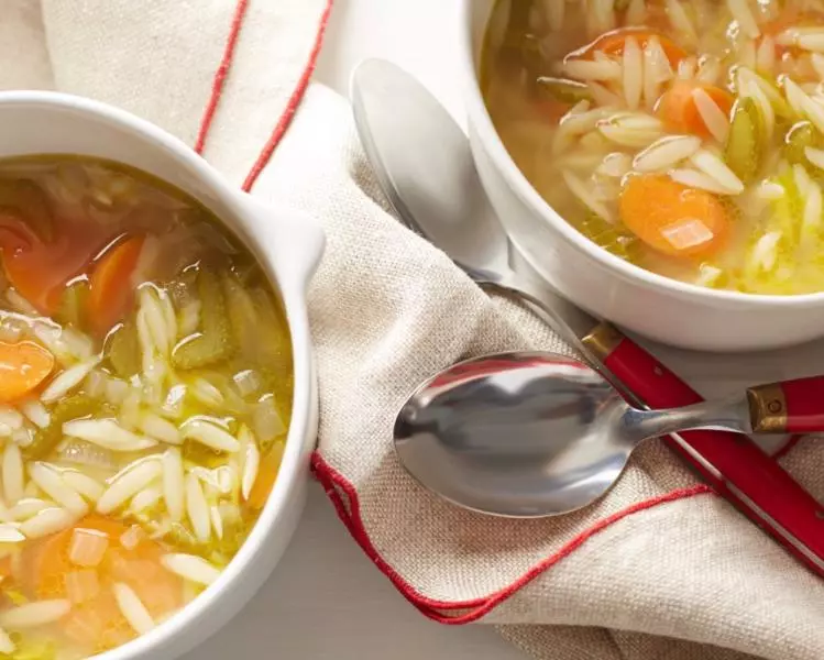 Vegetable noodle soup 美式蔬菜鸡汤