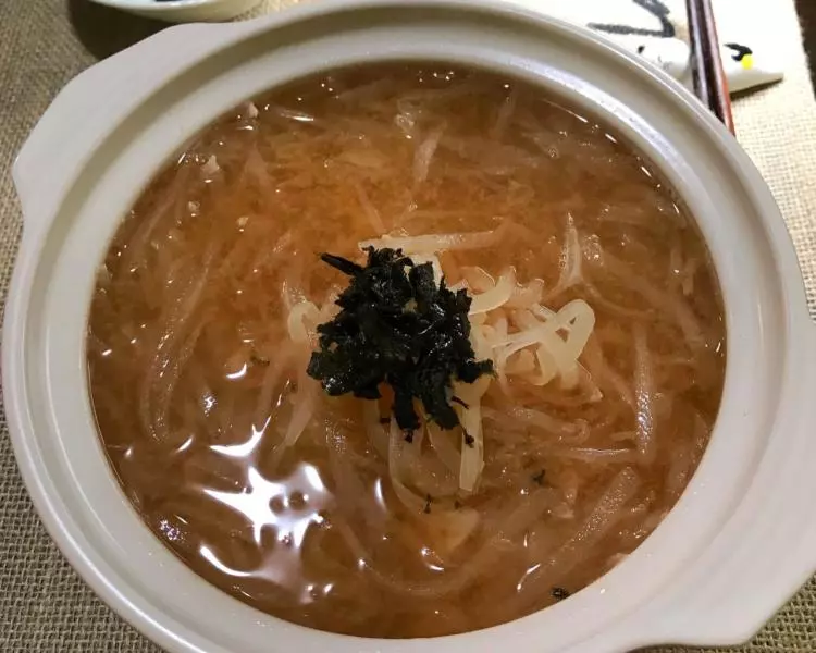 蝦皮蘿蔔味增湯