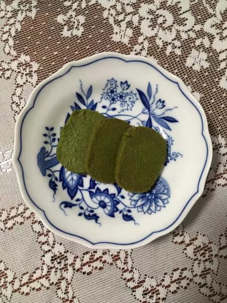 微苦抹茶沙布列酥饼（无糖）